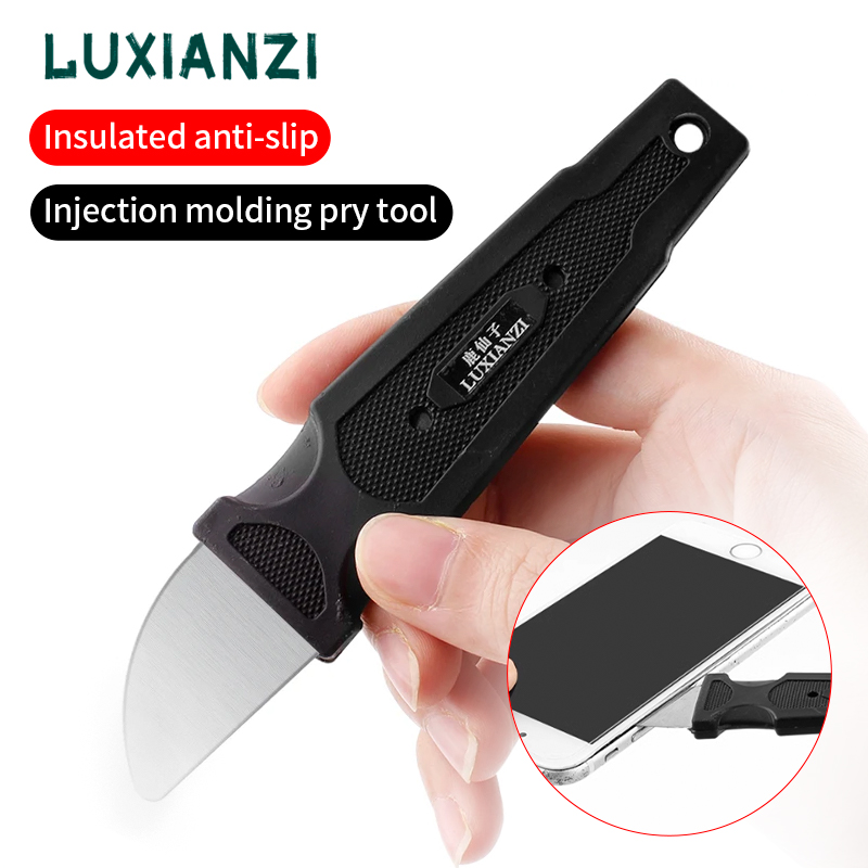 Laptop Open Accessories - LUXIANZI-Aço Inoxidável Plástico Pry Knife para
