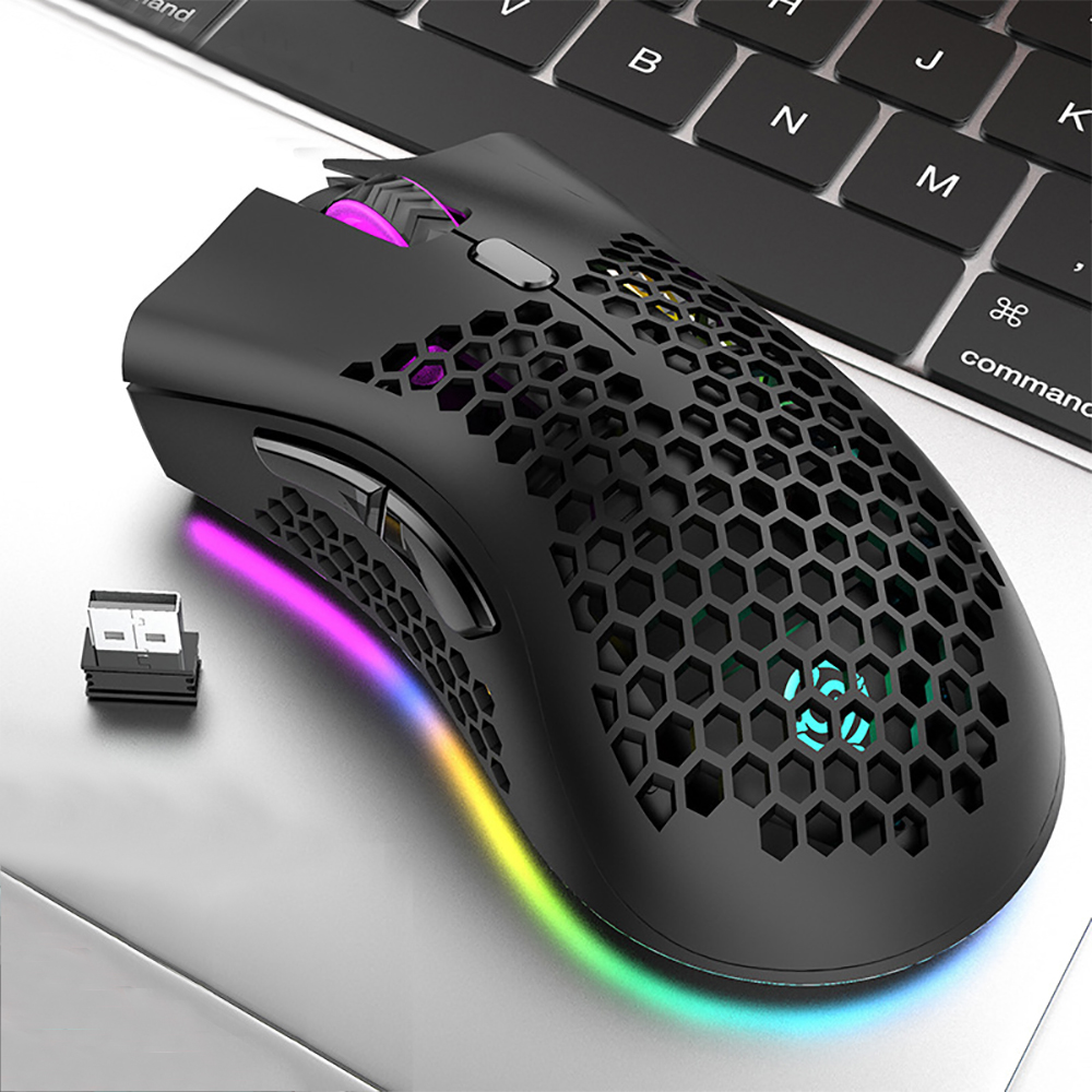 Laptop Accessories Rgb - Bm600 recarregável mouse para jogos usb