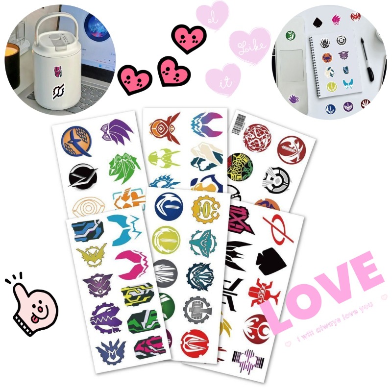 Laptop Accessories Wholesale - 60 Folhas de Adesivos com Logo