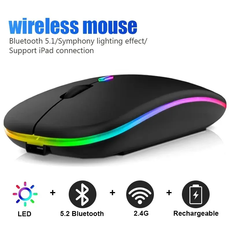Mouse Ergonômico Sem Fio Bluet - Laptop Accessories Rgb avaliação e preço