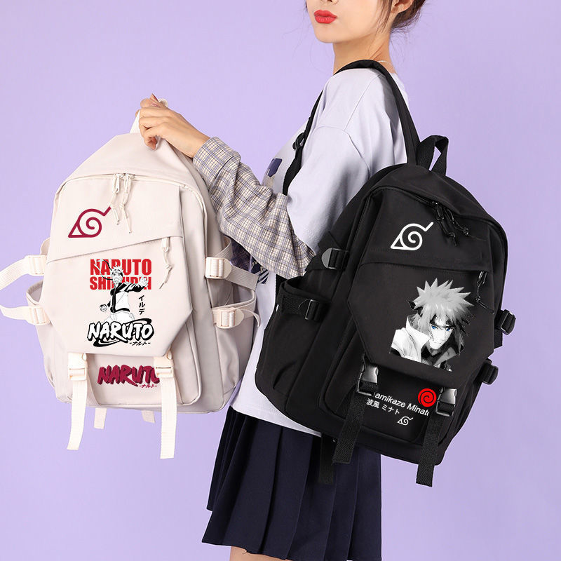 Mochila de anime Naruto Sasuke - Laptop Accessories For Gift avaliação e preço