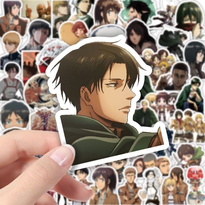 60 Adesivos de Anime Attack on - Laptop Accessories Wholesale avaliação e preço