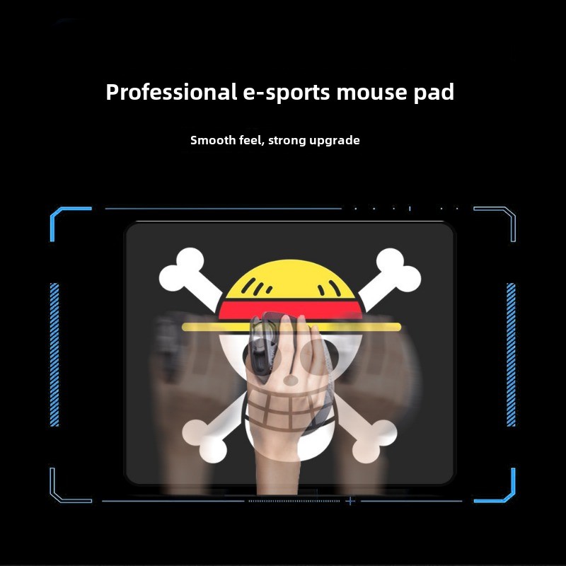 Mouse pad de caveira luffy, pe - Laptop Accessories Mouse avaliação e preço