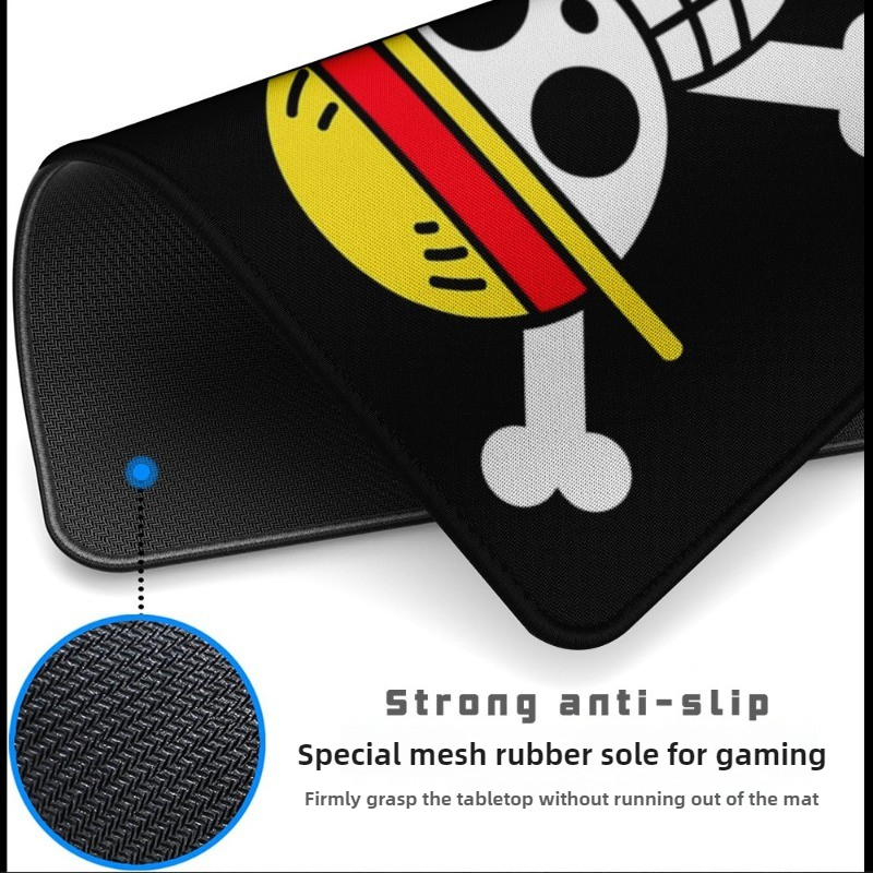 Mouse pad de caveira luffy, pe - Laptop Accessories Mouse avaliação e preço